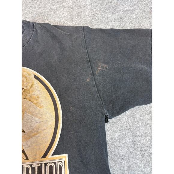 Vintage 90s Social Distortion T Shirt Mens Small Black Graphic Streetwear Casual - Picture 4 of 8